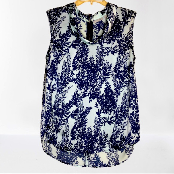 Halogen Floral Sleeveless Blouse